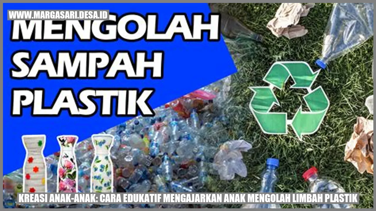 Pot Bunga dari Botol Plastik