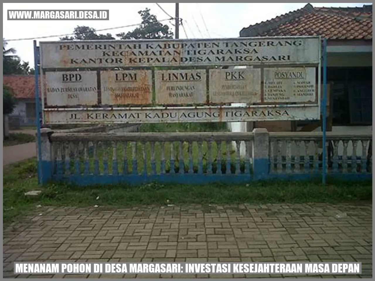 Menanam Pohon di Desa Margasari: Investasi Kesejahteraan Masa Depan