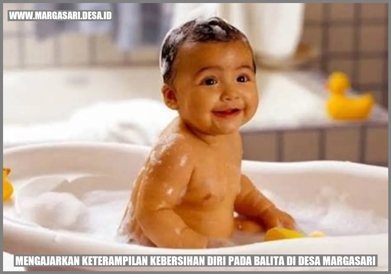 Mengajarkan Keterampilan Kebersihan Diri pada Balita di Desa Margasari