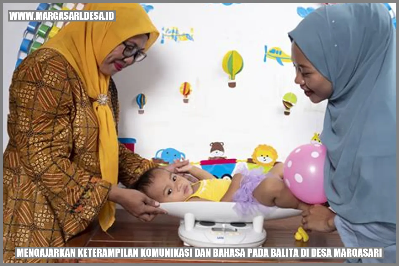 Mengajarkan Keterampilan Komunikasi dan Bahasa pada Balita di Desa Margasari