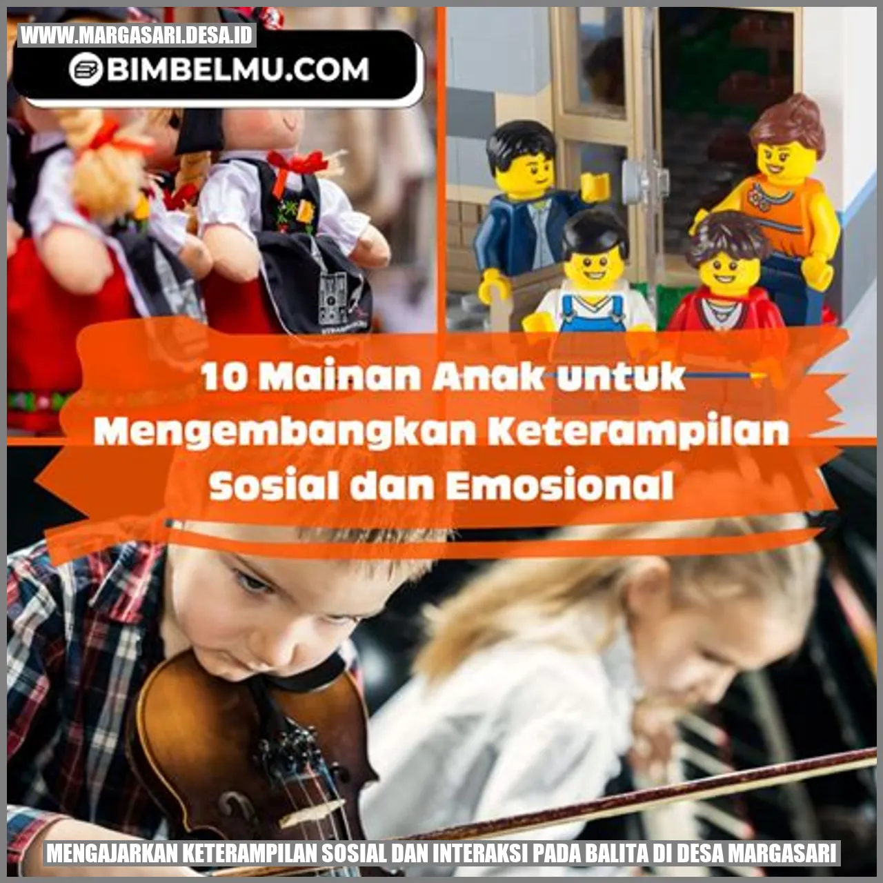 Mengajarkan Keterampilan Sosial dan Interaksi pada Balita di Desa Margasari