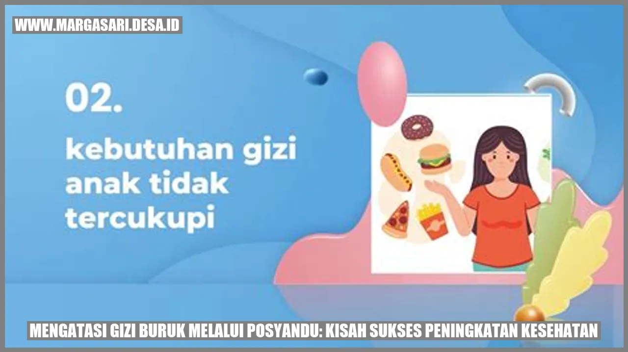 Mengatasi Gizi Buruk Melalui Posyandu: Kisah Sukses Peningkatan Kesehatan