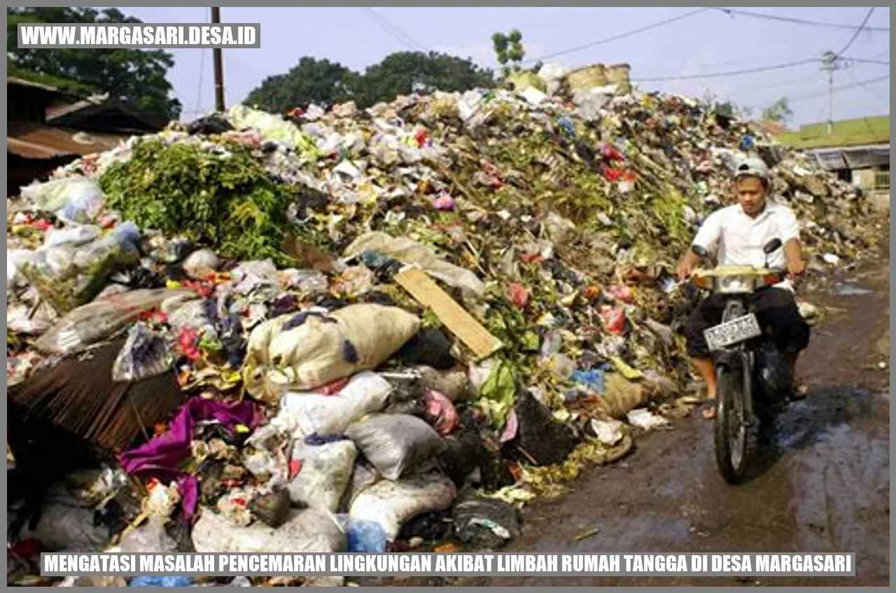 Mengatasi Masalah Pencemaran Lingkungan Akibat Limbah Rumah Tangga di Desa Margasari