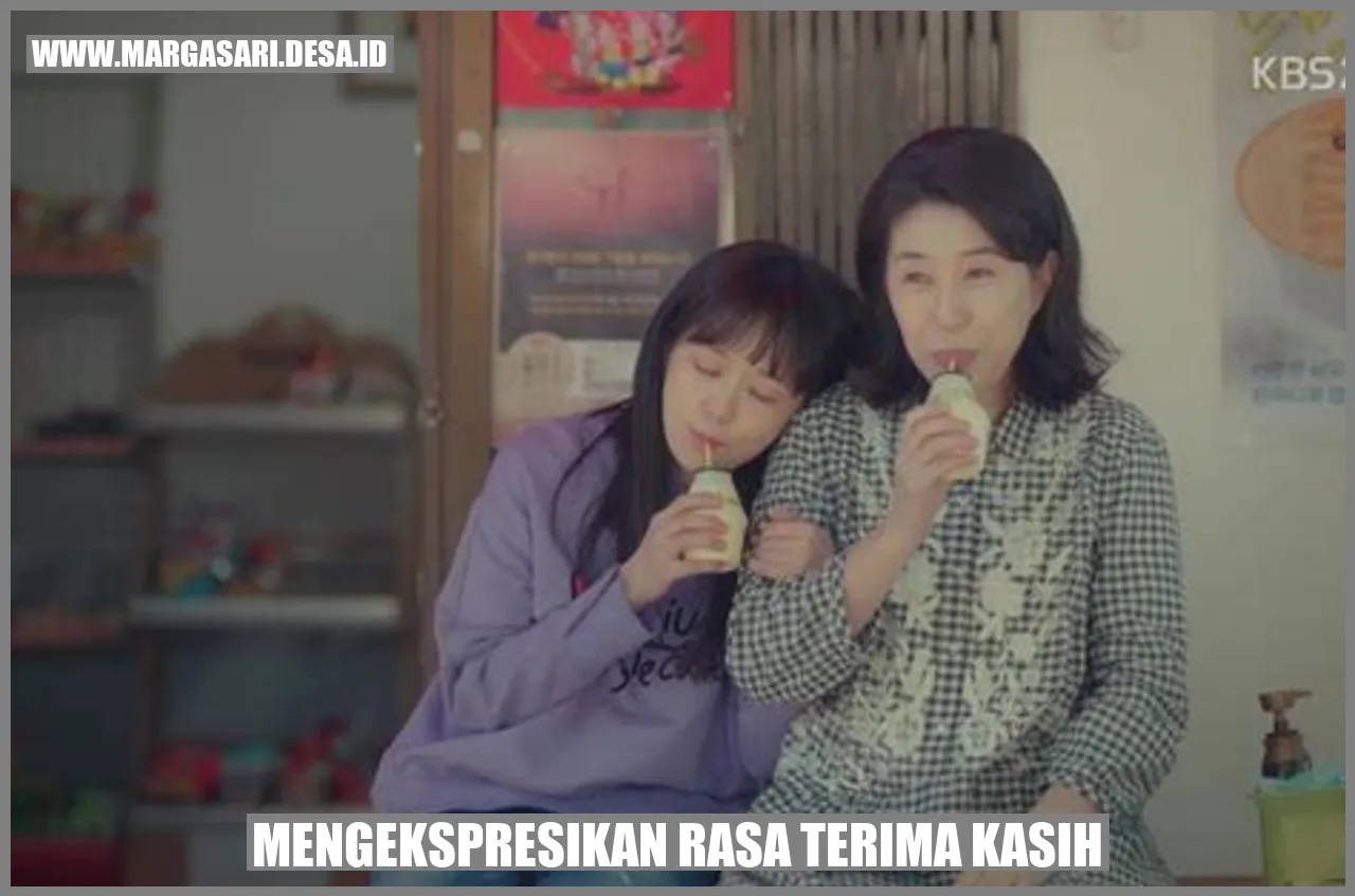 Mengekspresikan Rasa Terima Kasih