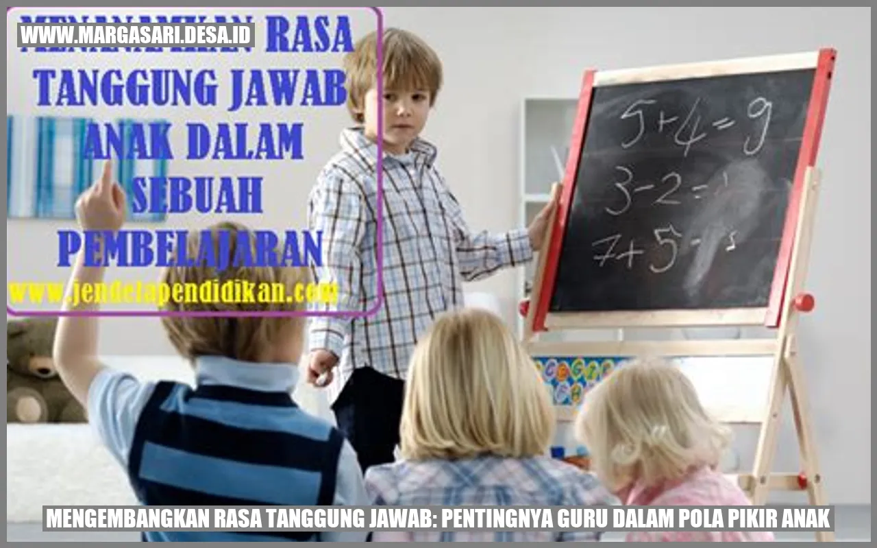 Mengembangkan Rasa Tanggung Jawab: Pentingnya Guru dalam Pola Pikir Anak