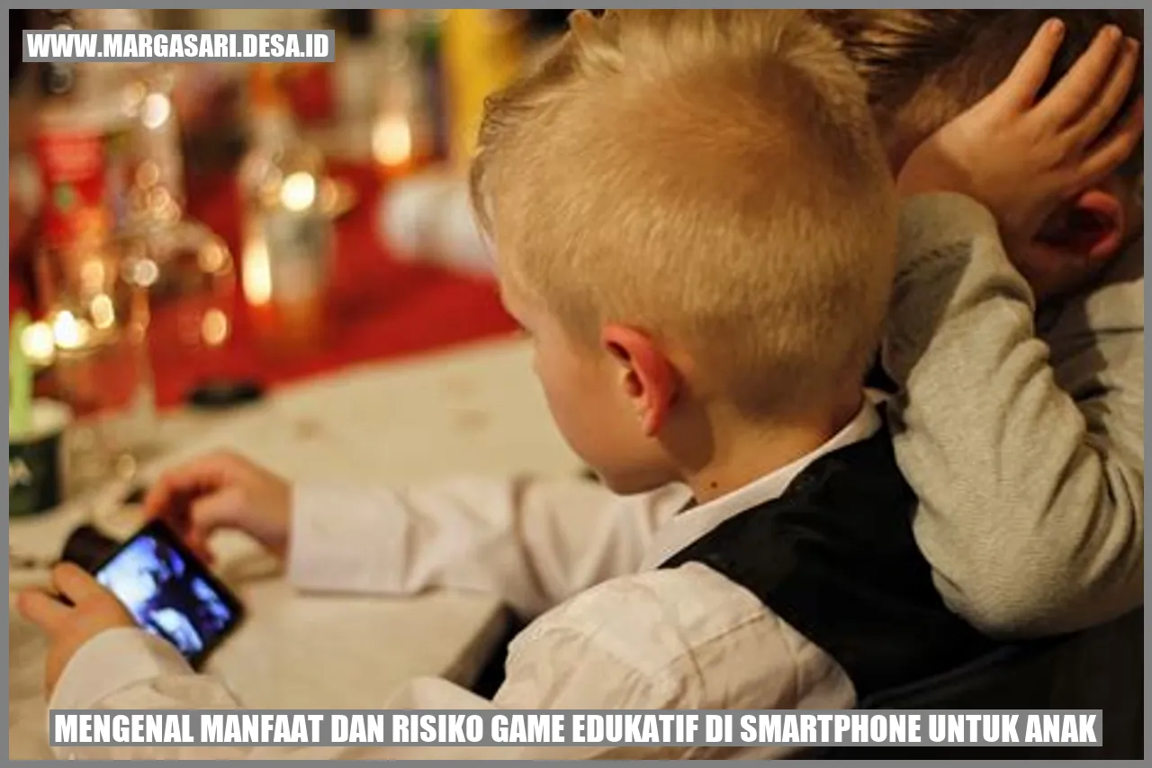 Game Edukatif di Smartphone untuk Anak