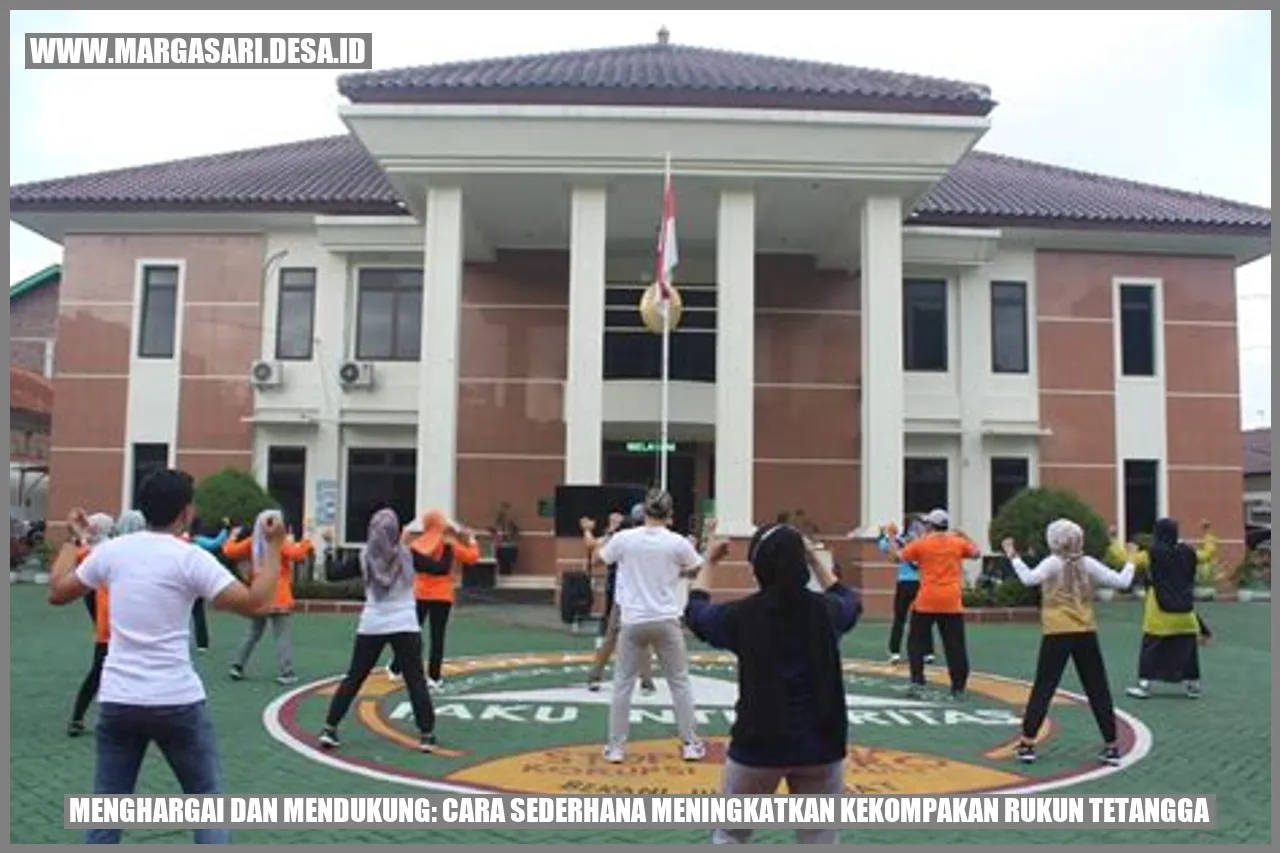 Menghargai dan Mendukung: Cara Sederhana Meningkatkan Kekompakan Rukun Tetangga