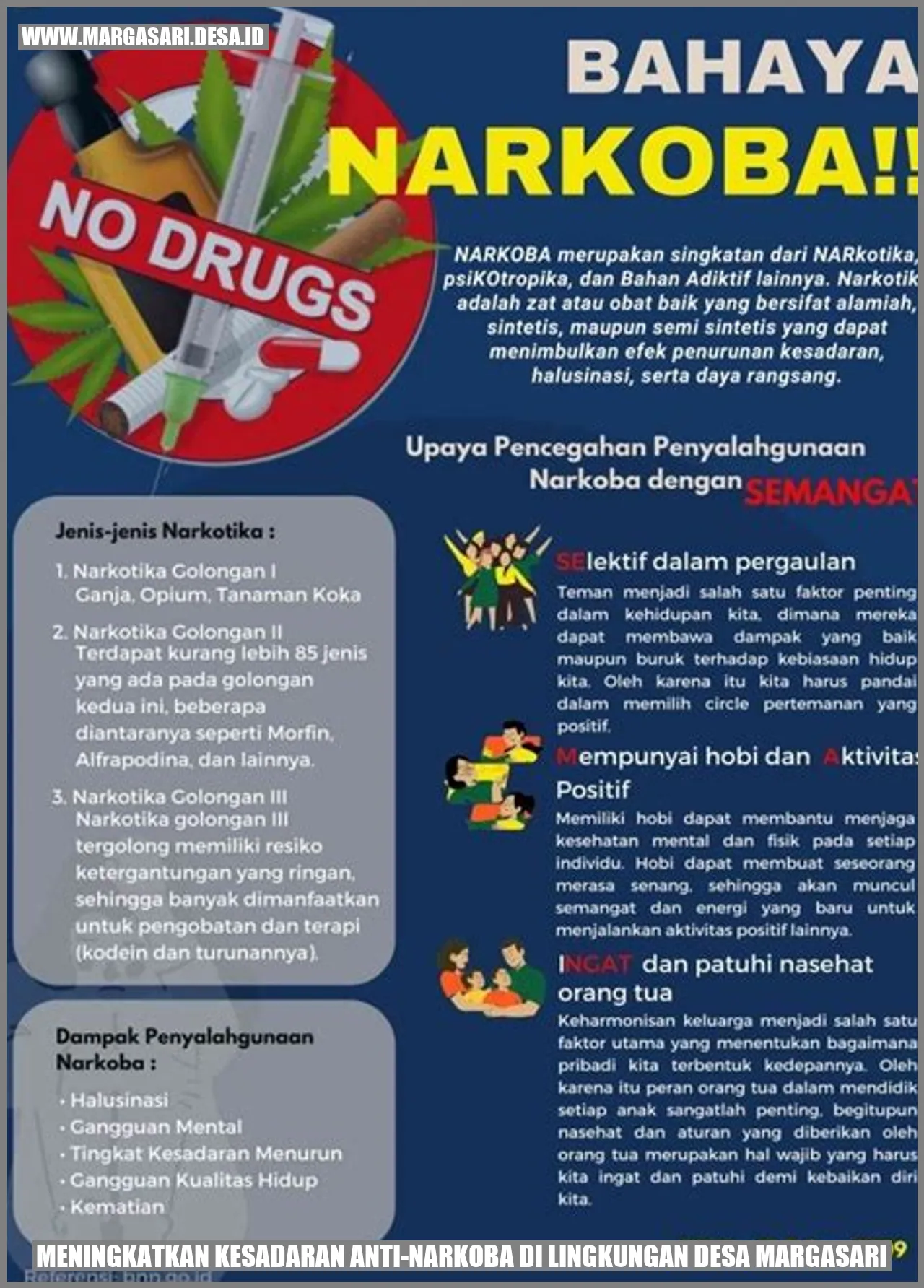 Meningkatkan Kesadaran Anti-Narkoba di Lingkungan Desa Margasari