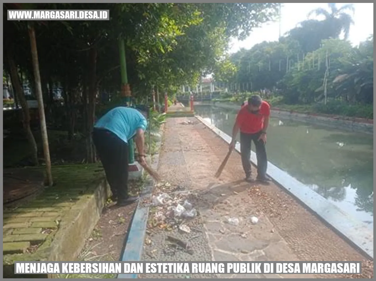 Gambar Ruang Publik di Desa Margasari