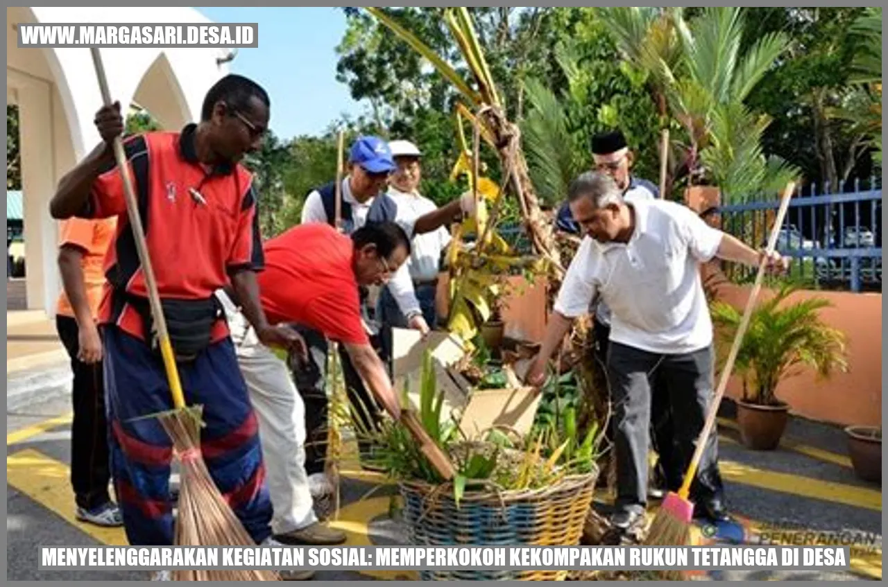 Menyelenggarakan Kegiatan Sosial