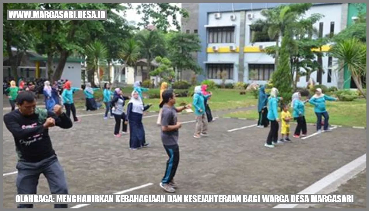 Olahraga: Menghadirkan Kebahagiaan dan Kesejahteraan bagi Warga Desa Margasari
