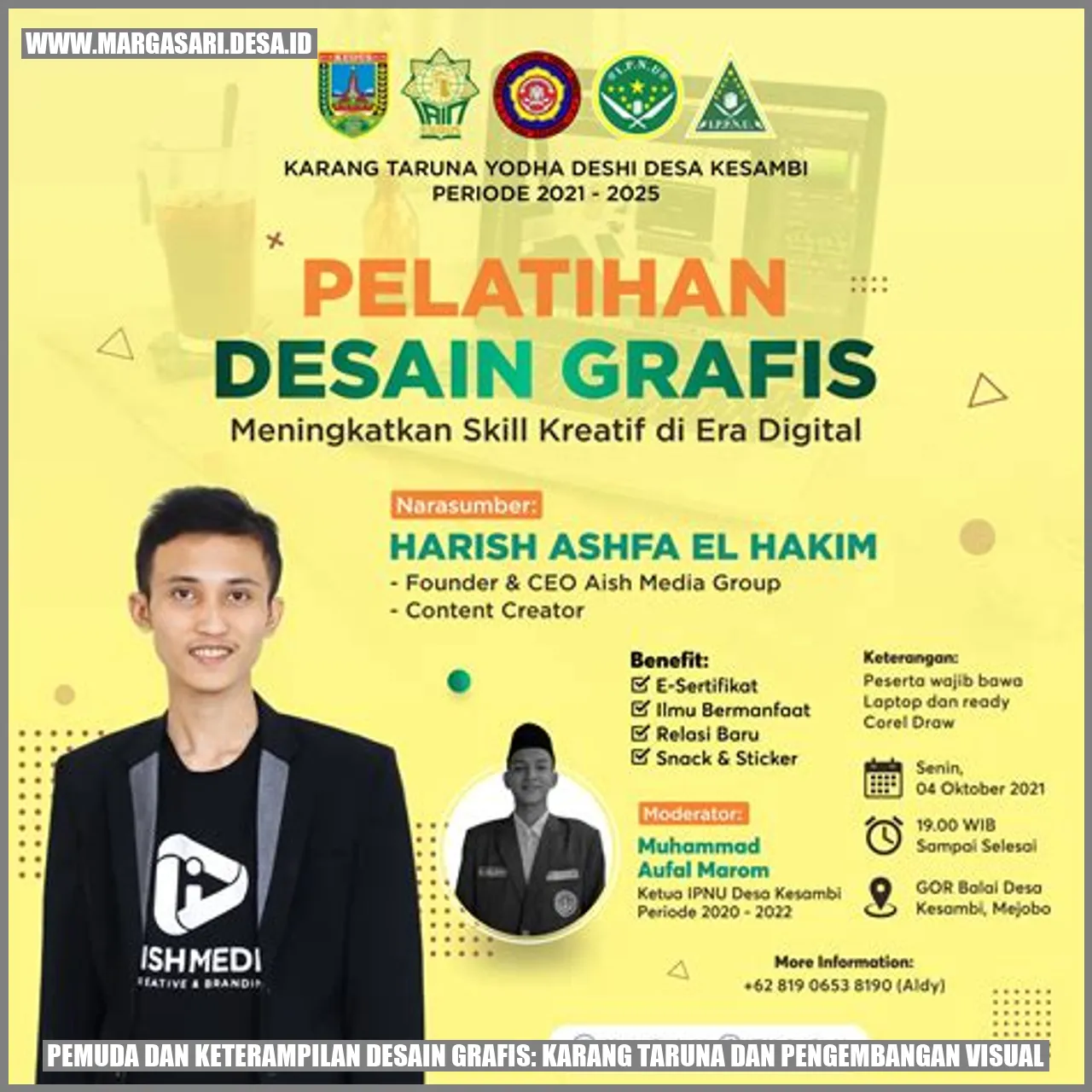 Pemuda dan Keterampilan Desain Grafis: Karang Taruna dan Pengembangan Visual
