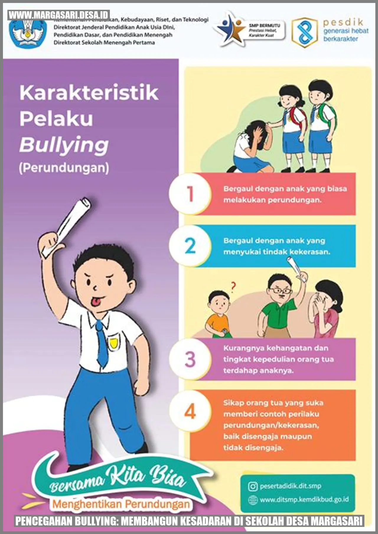 Pencegahan Bullying: Membangun Kesadaran di Sekolah Desa Margasari