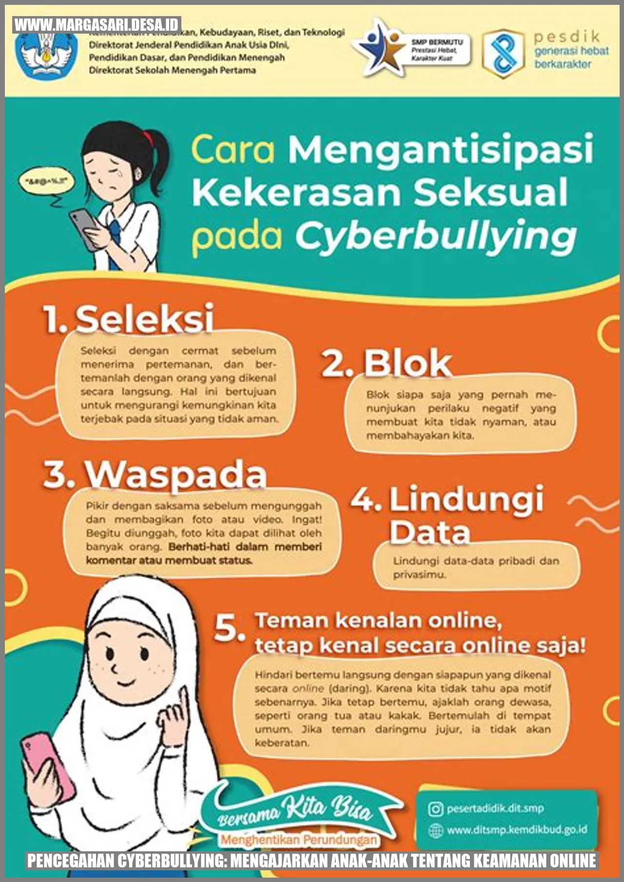 Pencegahan Cyberbullying: Mengajarkan Anak-anak tentang Keamanan Online