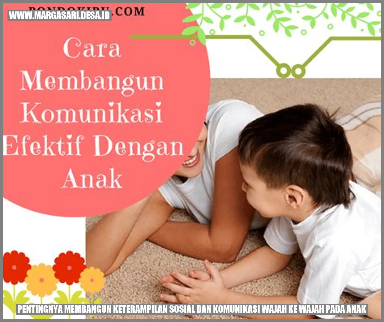 Ilustrasi anak berkomunikasi