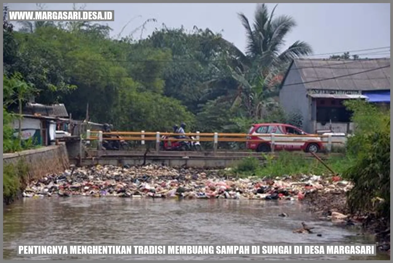 Sungai di Desa Margasari