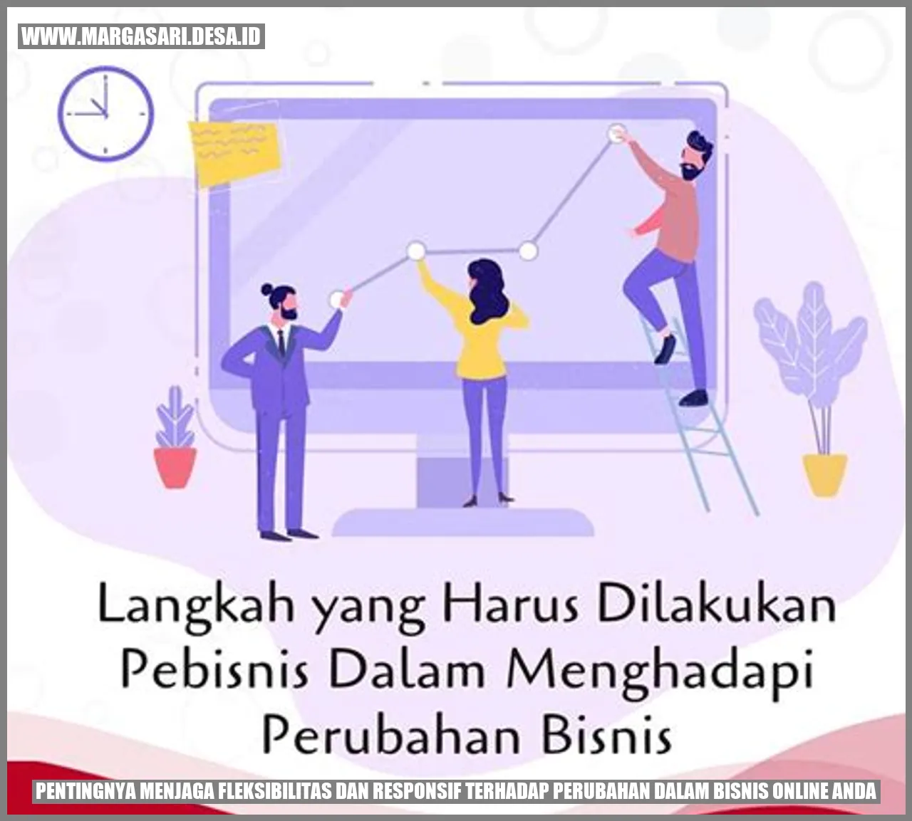 Ilustrasi Fleksibilitas dan Responsif dalam Bisnis Online