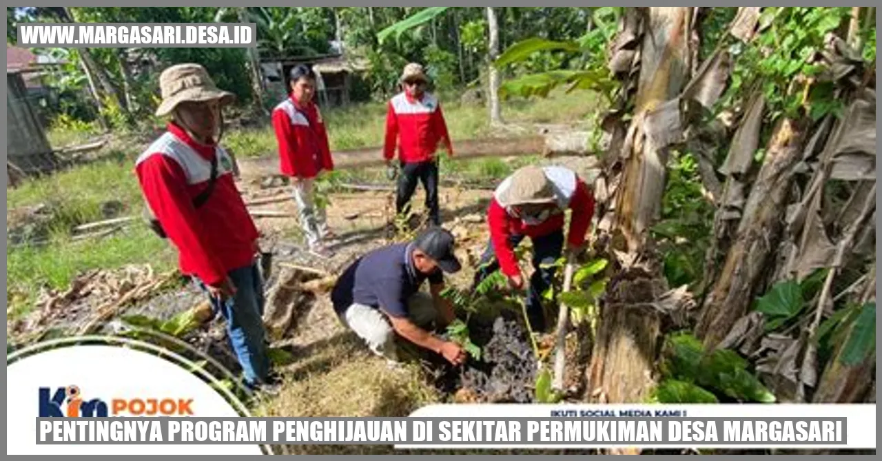 Program Penghijauan di Desa Margasari