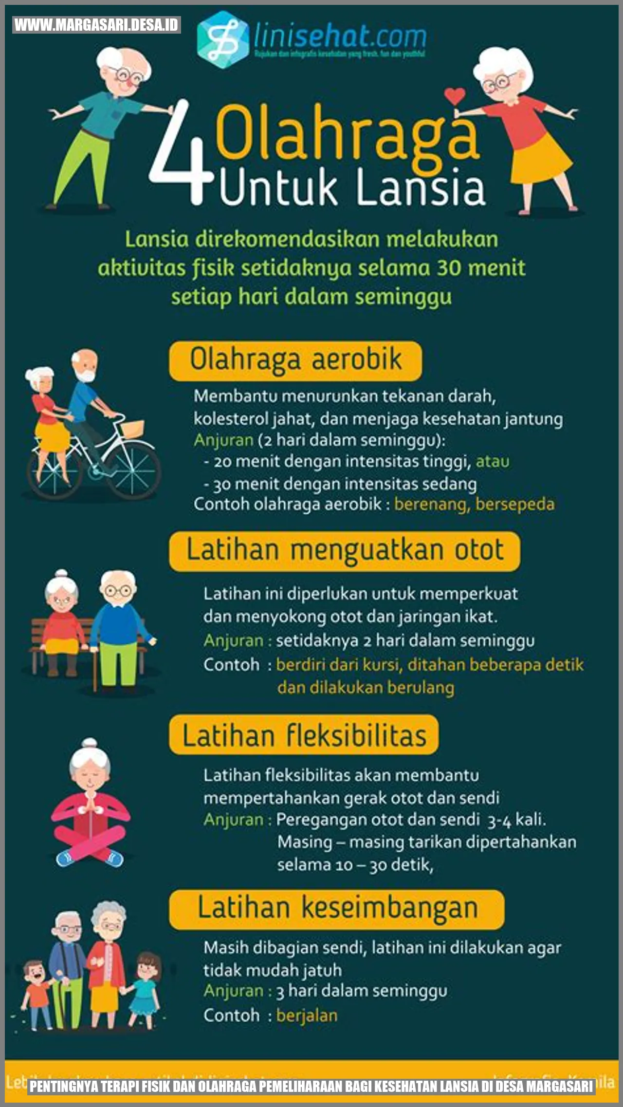 Pentingnya Terapi Fisik dan Olahraga Pemeliharaan bagi Kesehatan Lansia di Desa Margasari