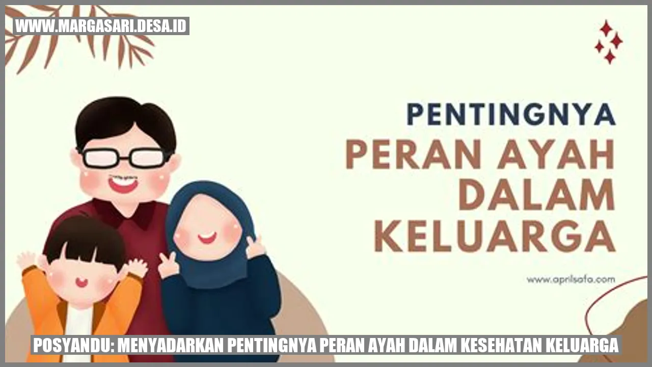Posyandu: Menyadarkan Pentingnya Peran Ayah dalam Kesehatan Keluarga