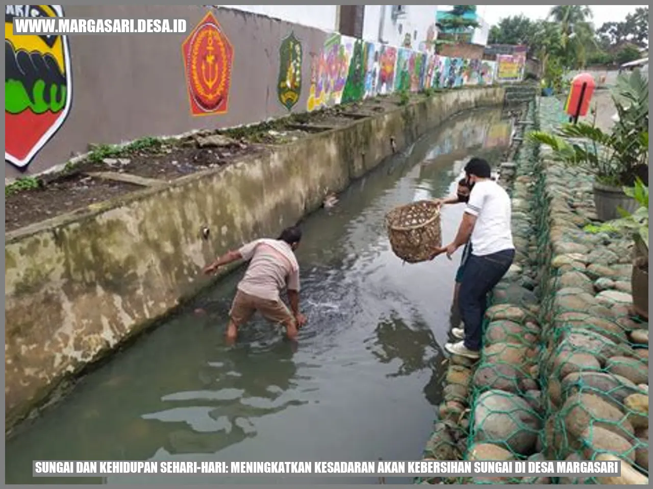 Sungai dan Kehidupan Sehari-hari: Meningkatkan Kesadaran akan Kebersihan Sungai di Desa Margasari