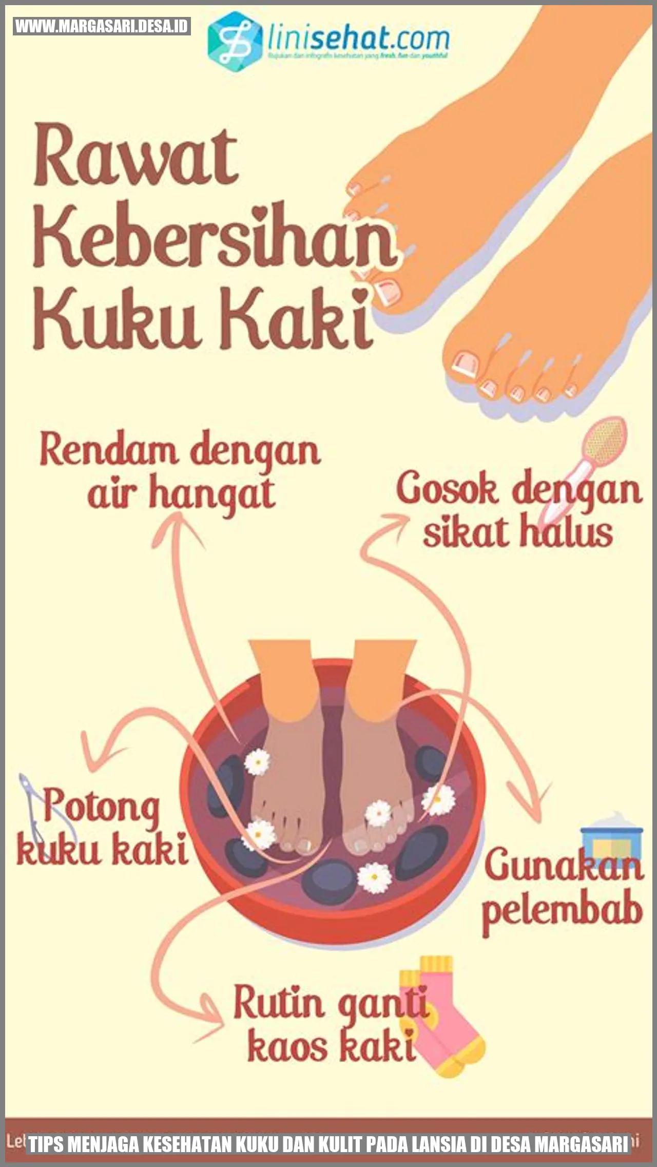 Tips Menjaga Kesehatan Kuku dan Kulit pada Lansia di Desa Margasari