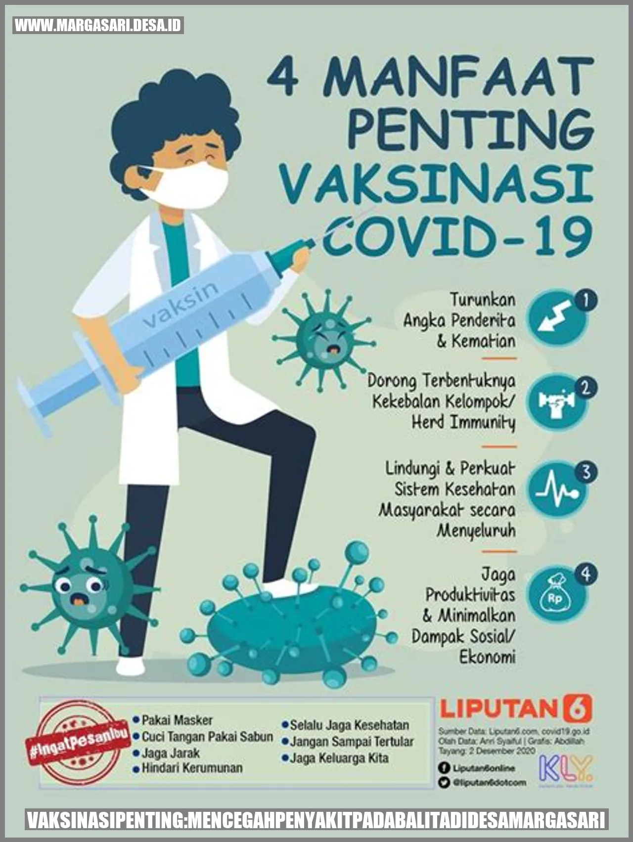 Vaksinasi Penting: Mencegah Penyakit pada Balita di Desa Margasari