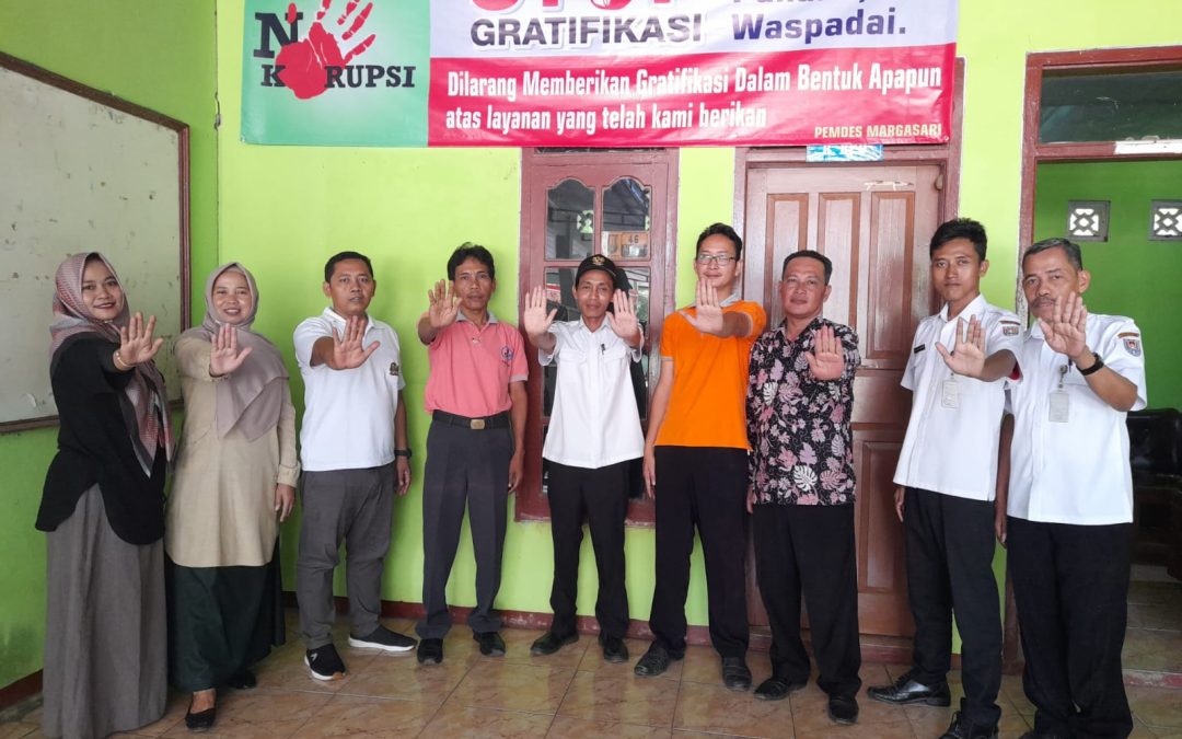 WUJUDKAN GOOD GOVERMANCE, DESA MARGASARI KOMIT TOLAK GRATIFIKASI
